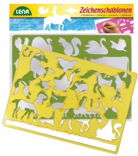 Kreslicí šablony - Domácí zvířata